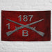 B Co. 1-187 Infantry "Leader Rakkasans" Torii Flag Tactically Acquired