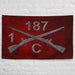 C Co. 1-187 Infantry "Leader Rakkasans" Torii Flag Tactically Acquired