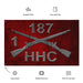 HHC 1-187 Infantry "Leader Rakkasans" Torii Flag Tactically Acquired