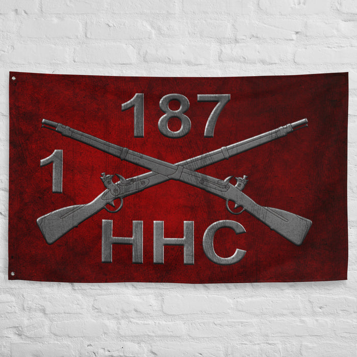 HHC 1-187 Infantry "Leader Rakkasans" Torii Flag Tactically Acquired