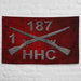 HHC 1-187 Infantry "Leader Rakkasans" Torii Flag Tactically Acquired