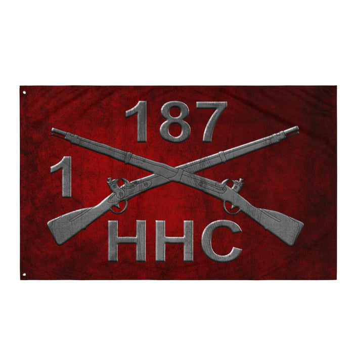 HHC 1-187 Infantry "Leader Rakkasans" Torii Flag Tactically Acquired