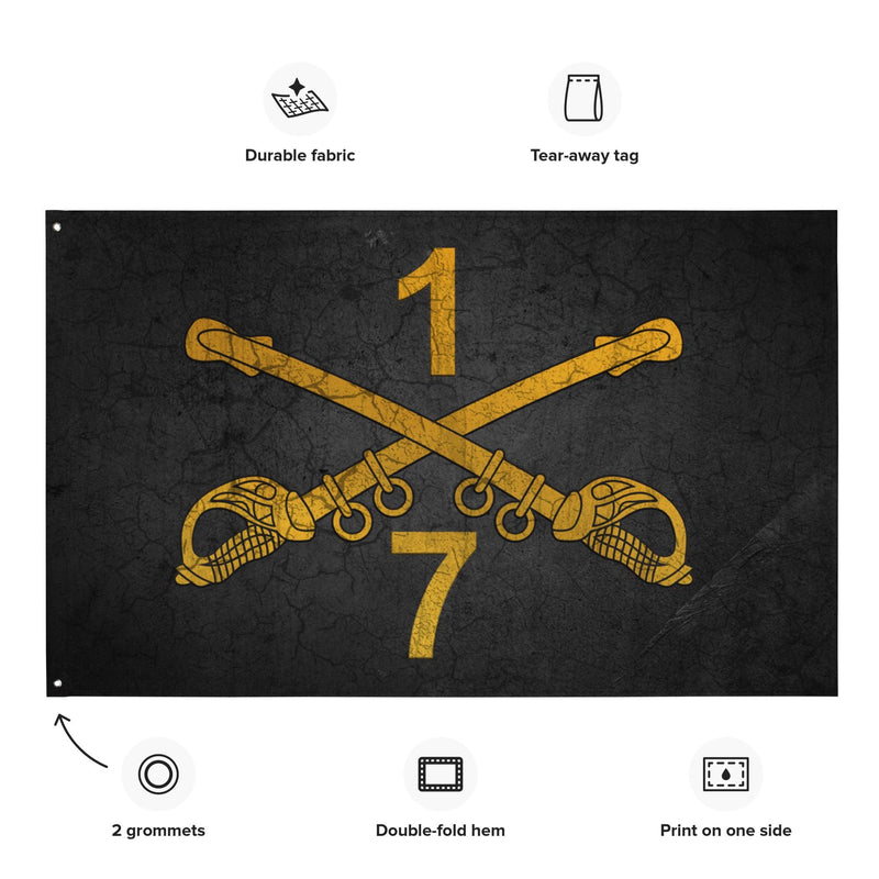 7-1 CAV Cavalry Sabers Black Flag