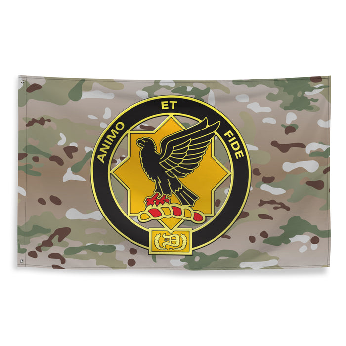 1st Cavalry Regiment Multicam Wall Flag Tactically Acquired