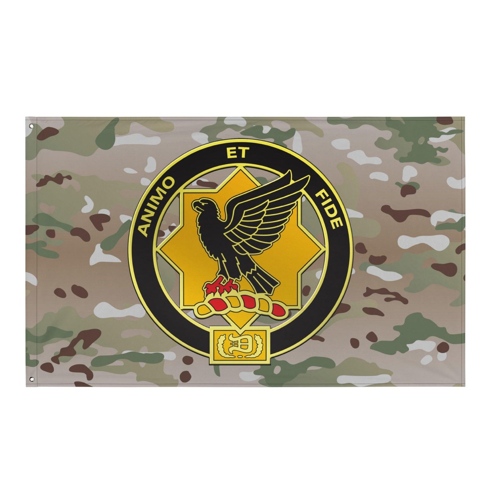 1st Cavalry Regiment Multicam Wall Flag Tactically Acquired