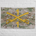 1-1 CAV "Blackhawks" Multicam Wall Flag Tactically Acquired