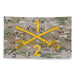 2-1 CAV "Blackhawks" Multicam Wall Flag Tactically Acquired