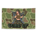 Guns Up! 0331 USMC Machine Gunner Yesi Pin-Up Girl Flag Tactically Acquired