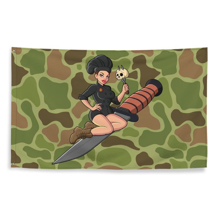 Yesi Pin-Up Girl x USMC 3381 Food Service Flag Tactically Acquired