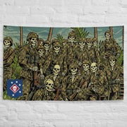 U.S. Marine Corps Raiders WW2 Flag Tactically Acquired