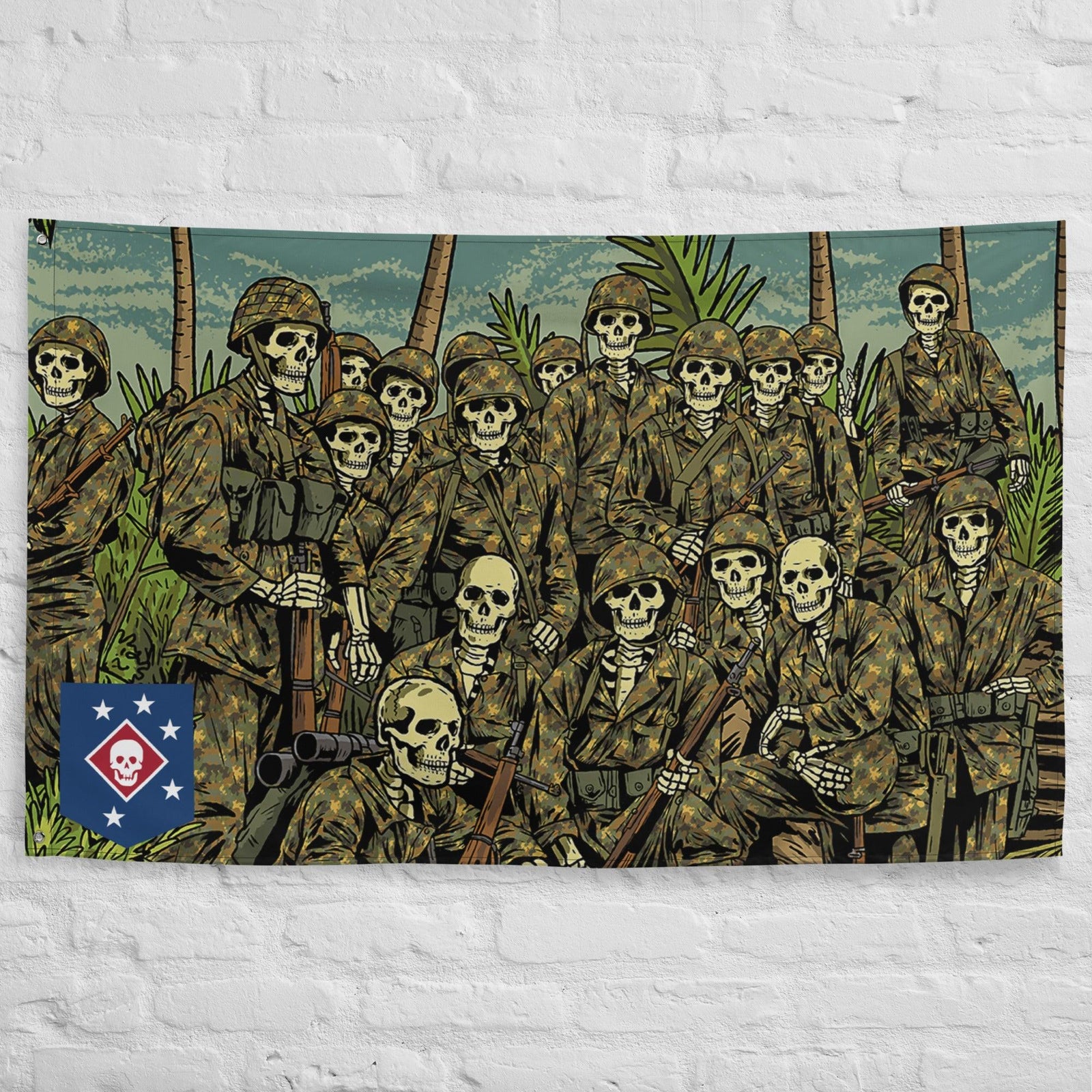 U.S. Marine Corps Raiders WW2 Flag Tactically Acquired