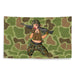 Yesi 240 Machine Gunner Frogskin Camo Wall Flag Tactically Acquired