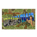 Greetings From Okinawa Frogskin Camo Yesi Wall Flag Tactically Acquired