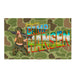 Greetings From Camp Hansen Frogskin Camo Wall Flag Tactically Acquired Default Title