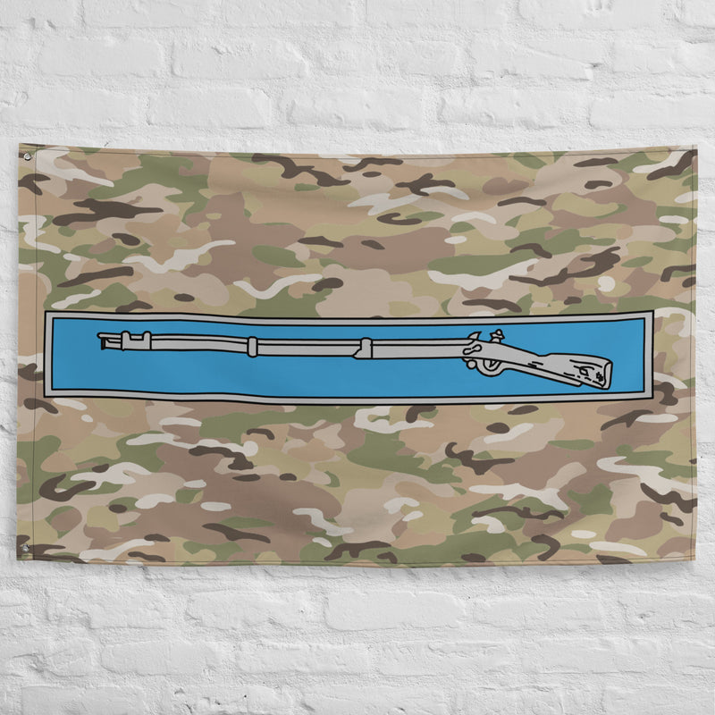 U.S. Army EIB Multicam Wall Flag