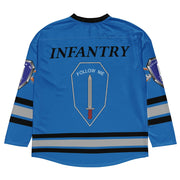 U.S. Army Infantry Branch 'Follow Me' Hockey Fan Jersey Tactically Acquired   