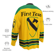 U.S. Army 1st Cavalry Division 'First Team' Hockey Fan Jersey Tactically Acquired   