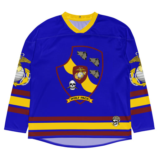 3d LAR Battalion USMC Hockey Fan Jersey Tactically Acquired 2XS  