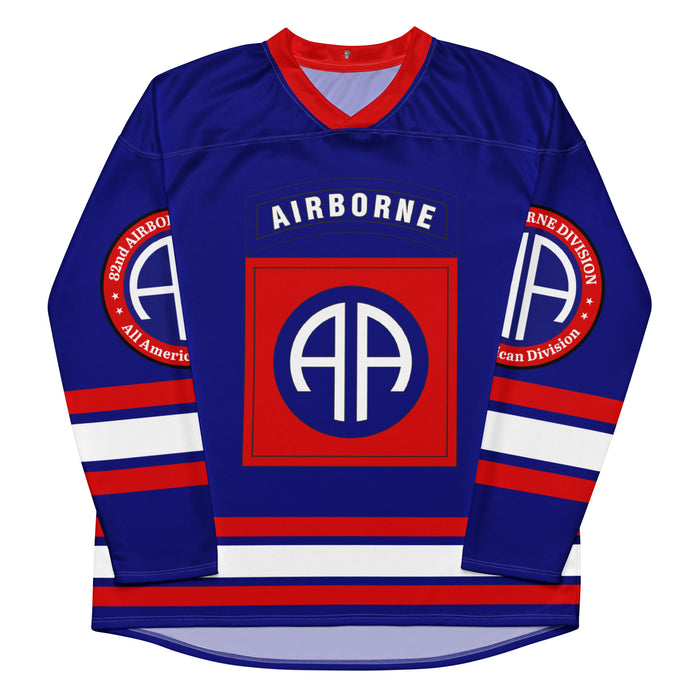 U.S. Army 82nd Airborne Division Hockey Fan Jersey Tactically Acquired   