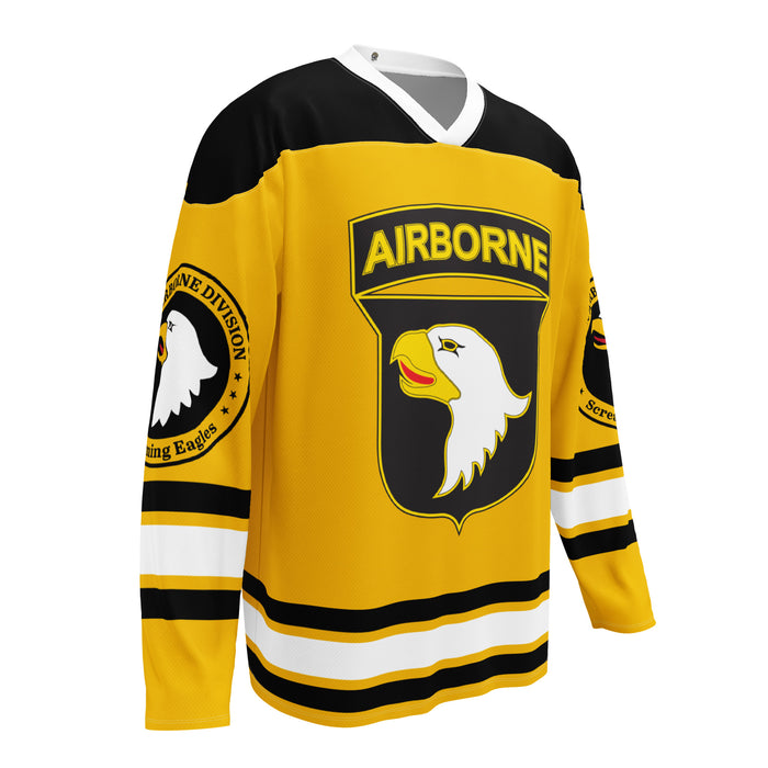 U.S. Army 101st Airborne Division Hockey Fan Jersey Tactically Acquired 2XS  