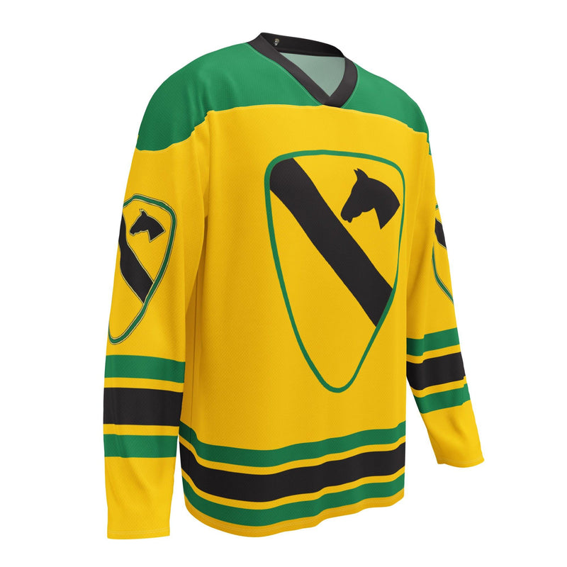 U.S. Army 1st Cavalry Division 'First Team' Hockey Fan Jersey