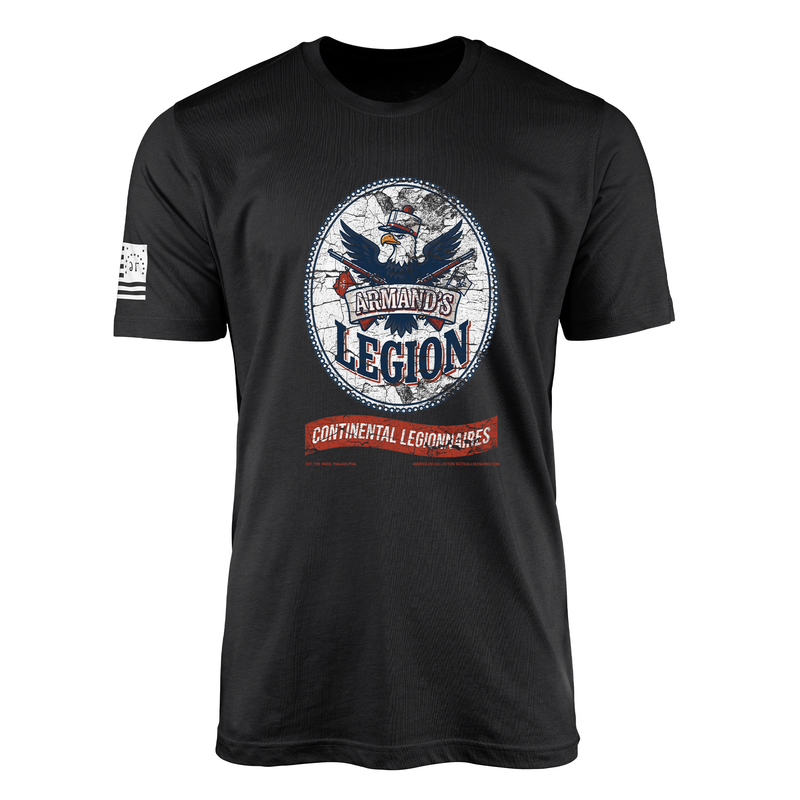 Armand's Legion - "Continental Legionnaires" Est. 1778 T-Shirt