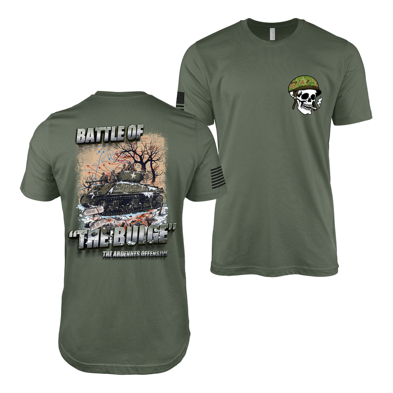 Cobra King: First Into Bastogne - Battle of the Bulge 1944 T-Shirt