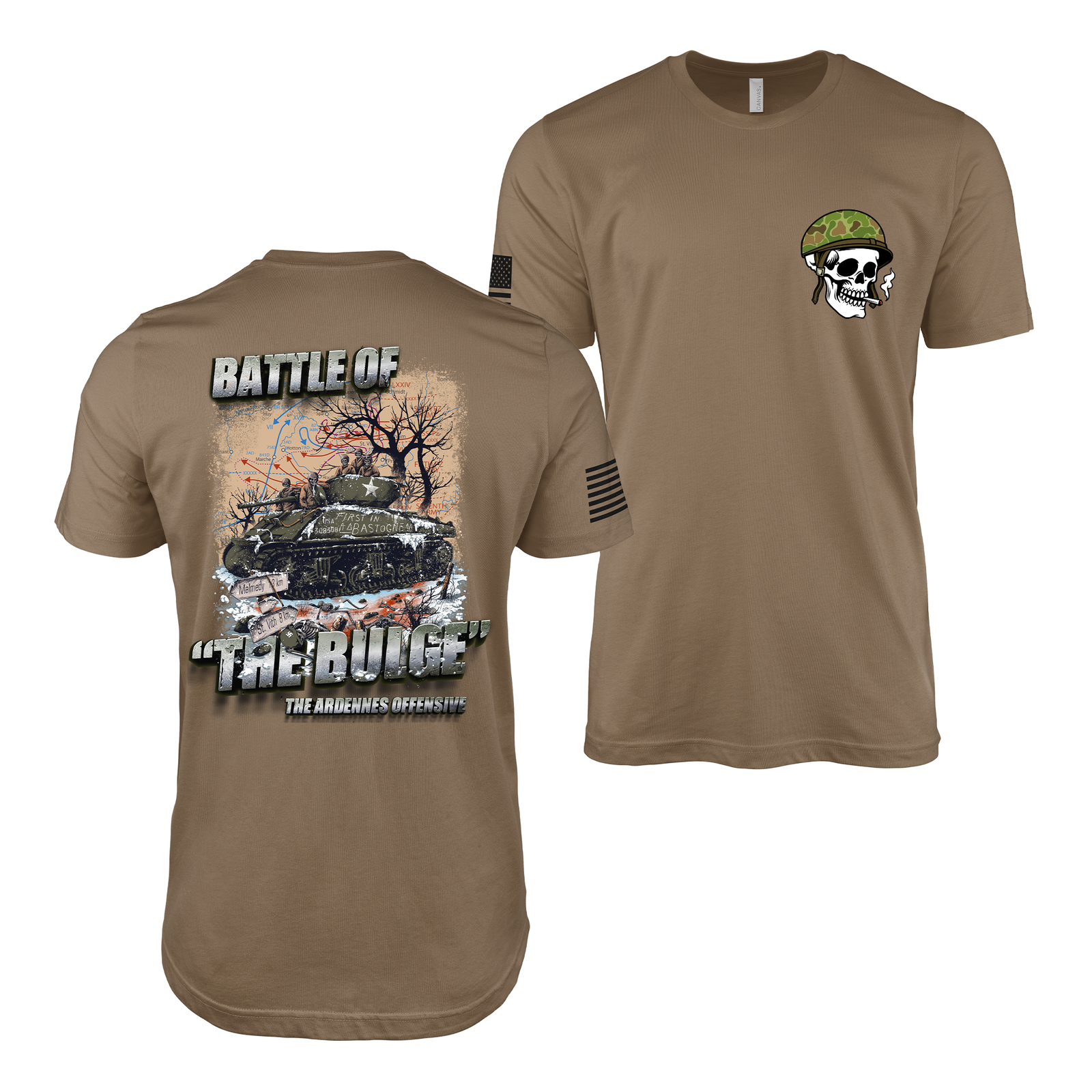 Cobra King: First Into Bastogne - Battle of the Bulge 1944 T-Shirt
