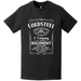 C Co 1-327 Infantry Regiment "Coldsteel" Whiskey Label T-Shirt Tactically Acquired   