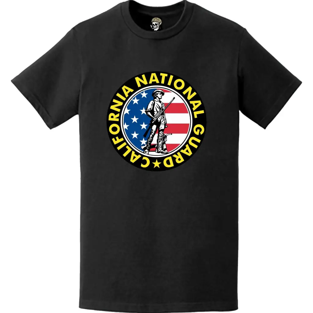 California National Guard Logo Emblem T-Shirt Tactically Acquired   