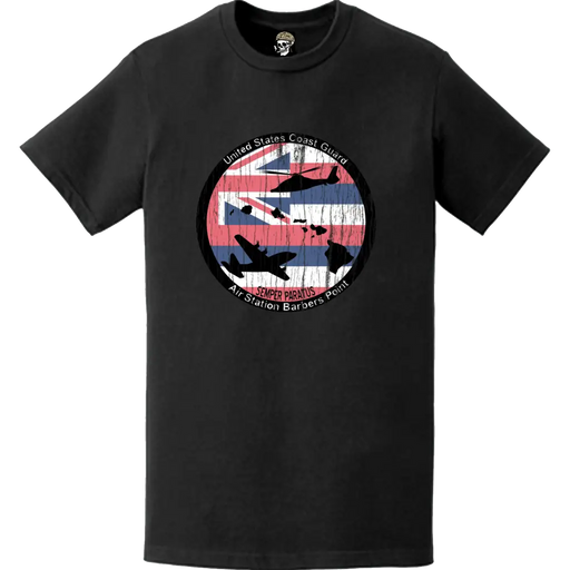 CGAS Barbers Point Distressed Logo Emblem T-Shirt Tactically Acquired   