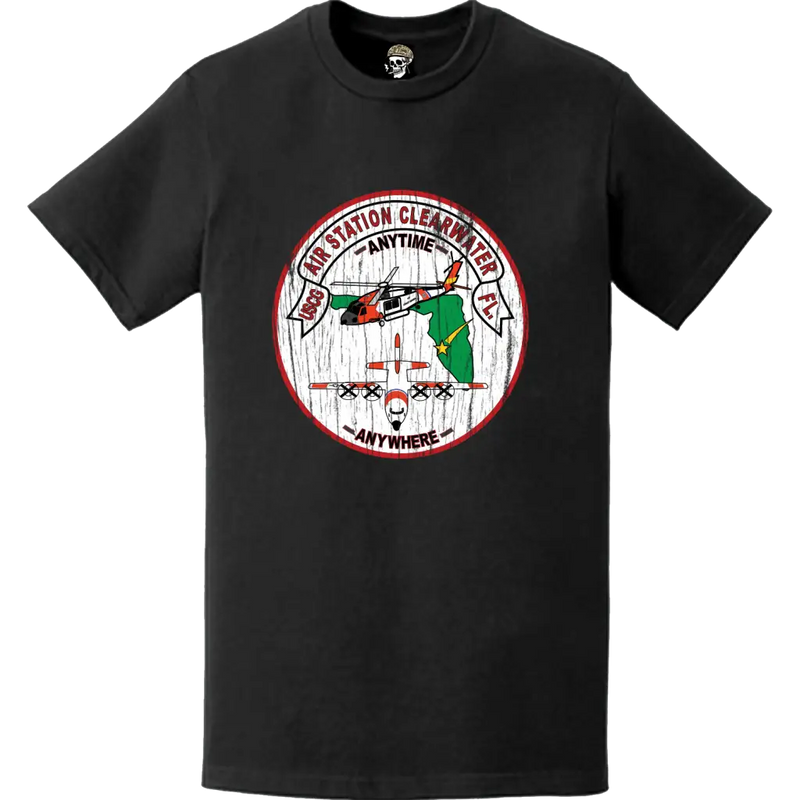 CGAS Clearwater Distressed Logo Emblem T-Shirt