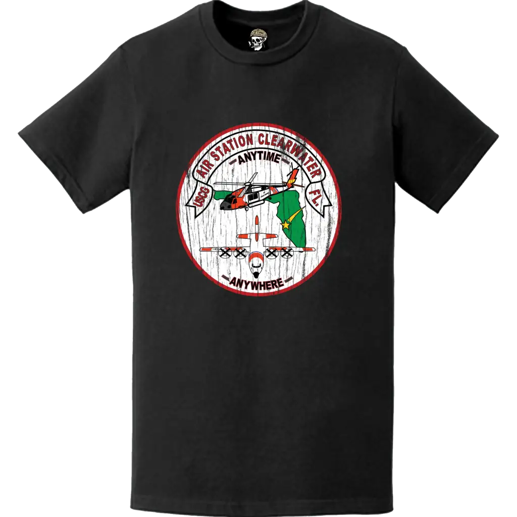 CGAS Clearwater Distressed Logo Emblem T-Shirt Tactically Acquired   
