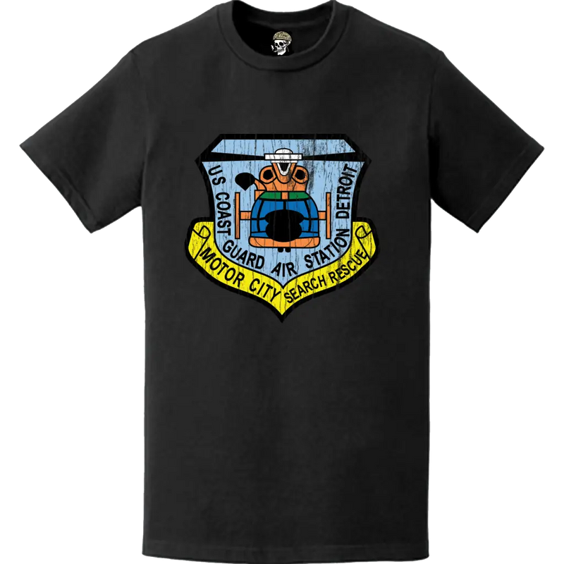 CGAS Detroit Distressed Logo Emblem T-Shirt