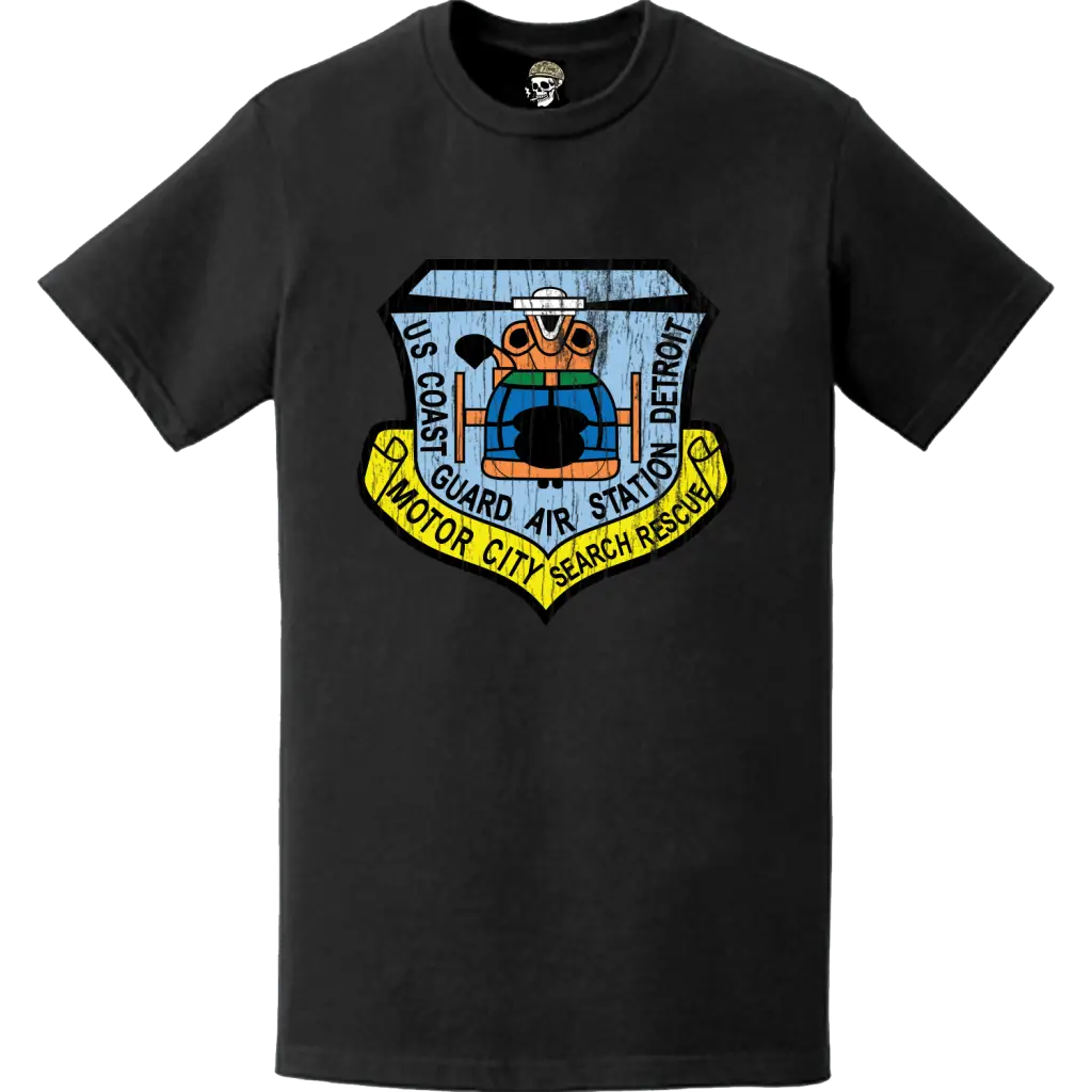 CGAS Detroit Distressed Logo Emblem T-Shirt Tactically Acquired   