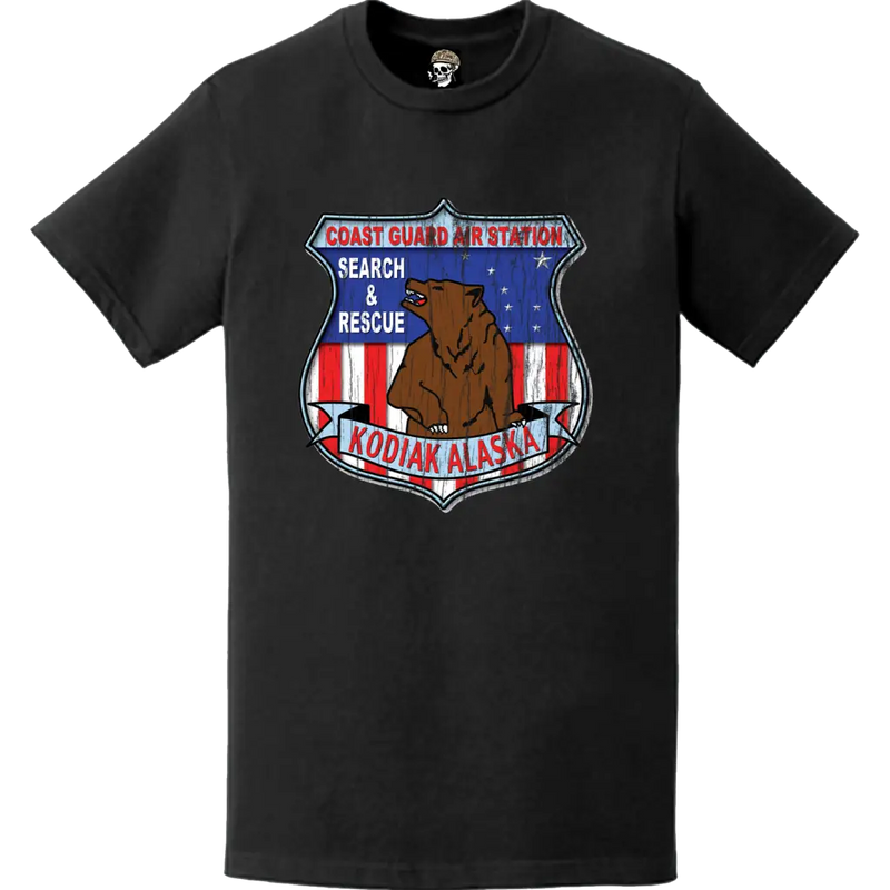 CGAS Kodiak Distressed Logo Emblem T-Shirt