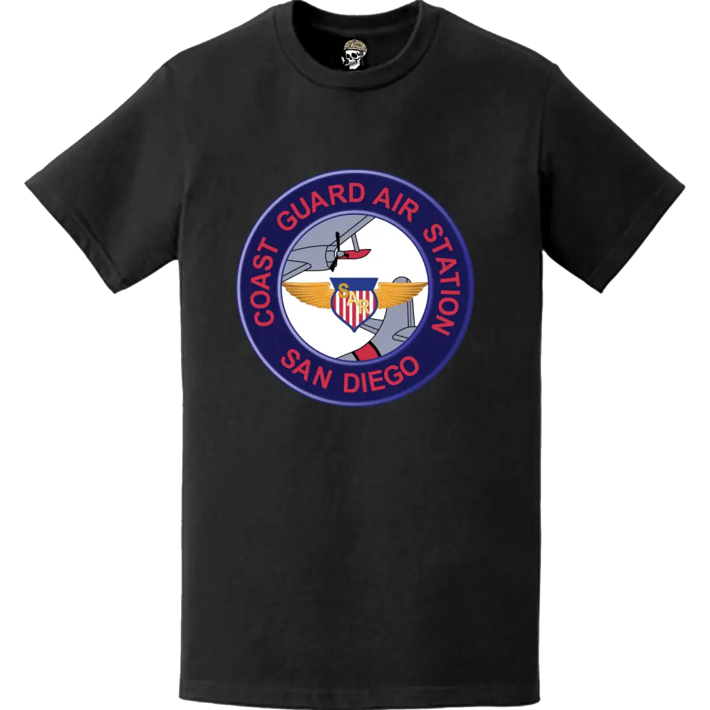 CGAS San Diego Logo Emblem Crest T-Shirt Tactically Acquired   