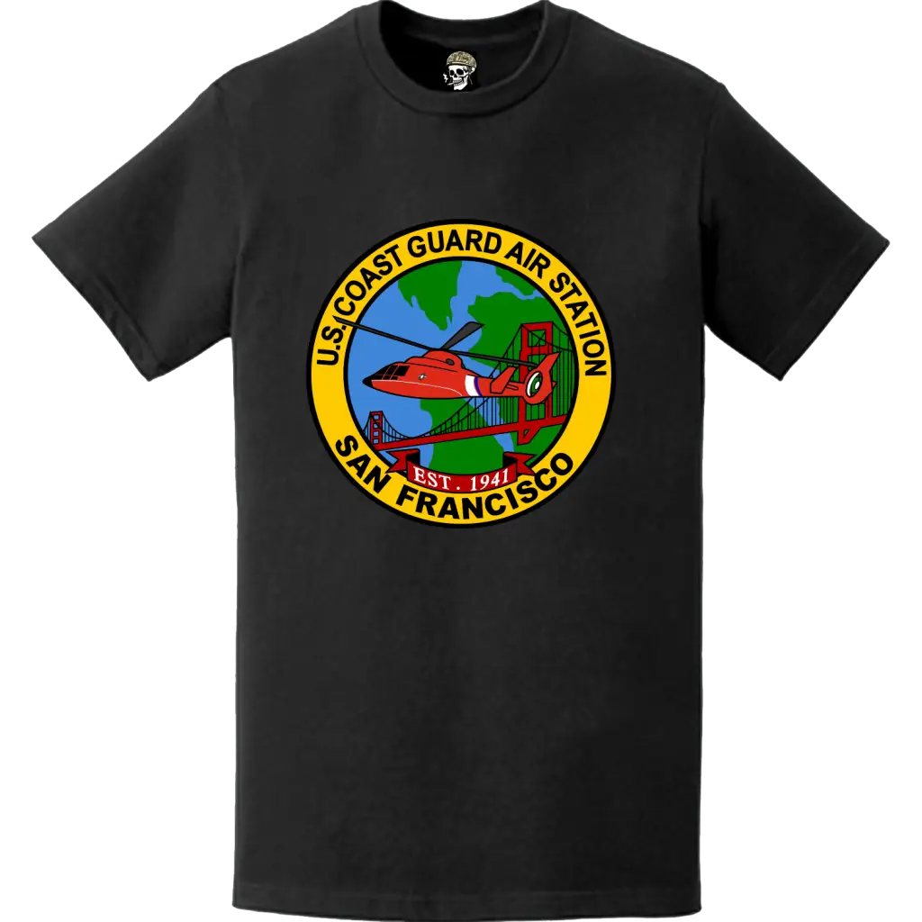 CGAS San Francisco Logo Emblem Crest T-Shirt Tactically Acquired   