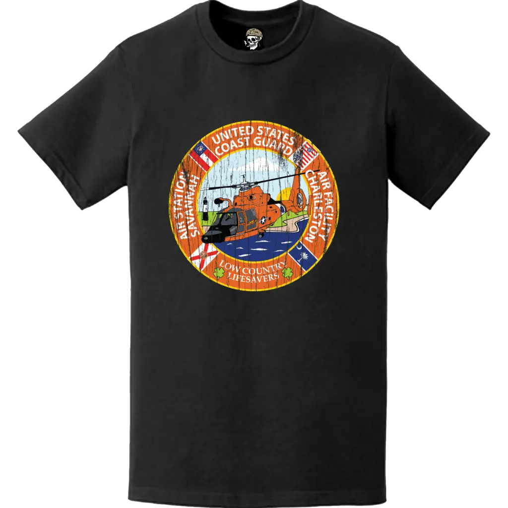 CGAS Savannah Distressed Logo Emblem T-Shirt Tactically Acquired   