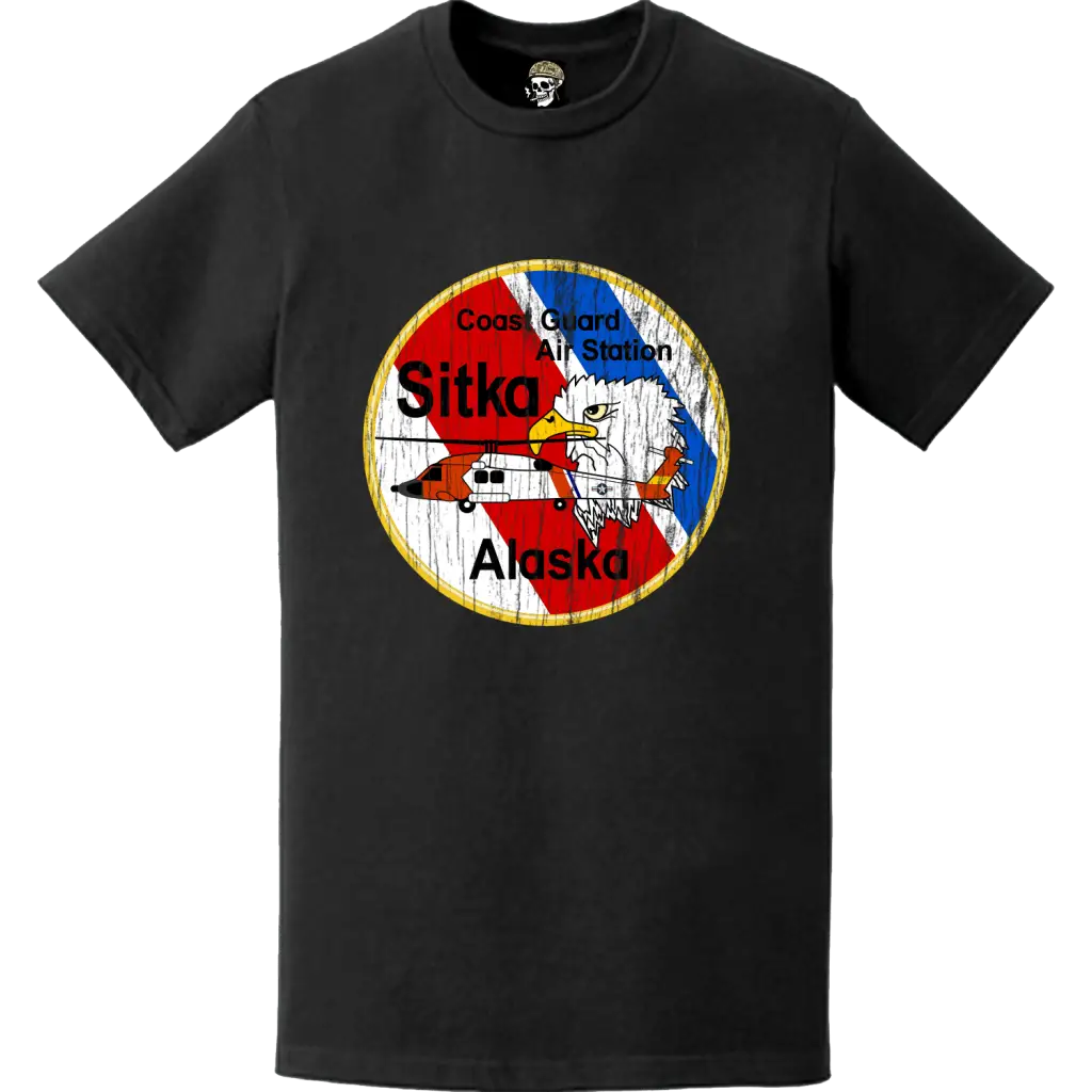 CGAS Sitka Distressed Logo Emblem T-Shirt Tactically Acquired   