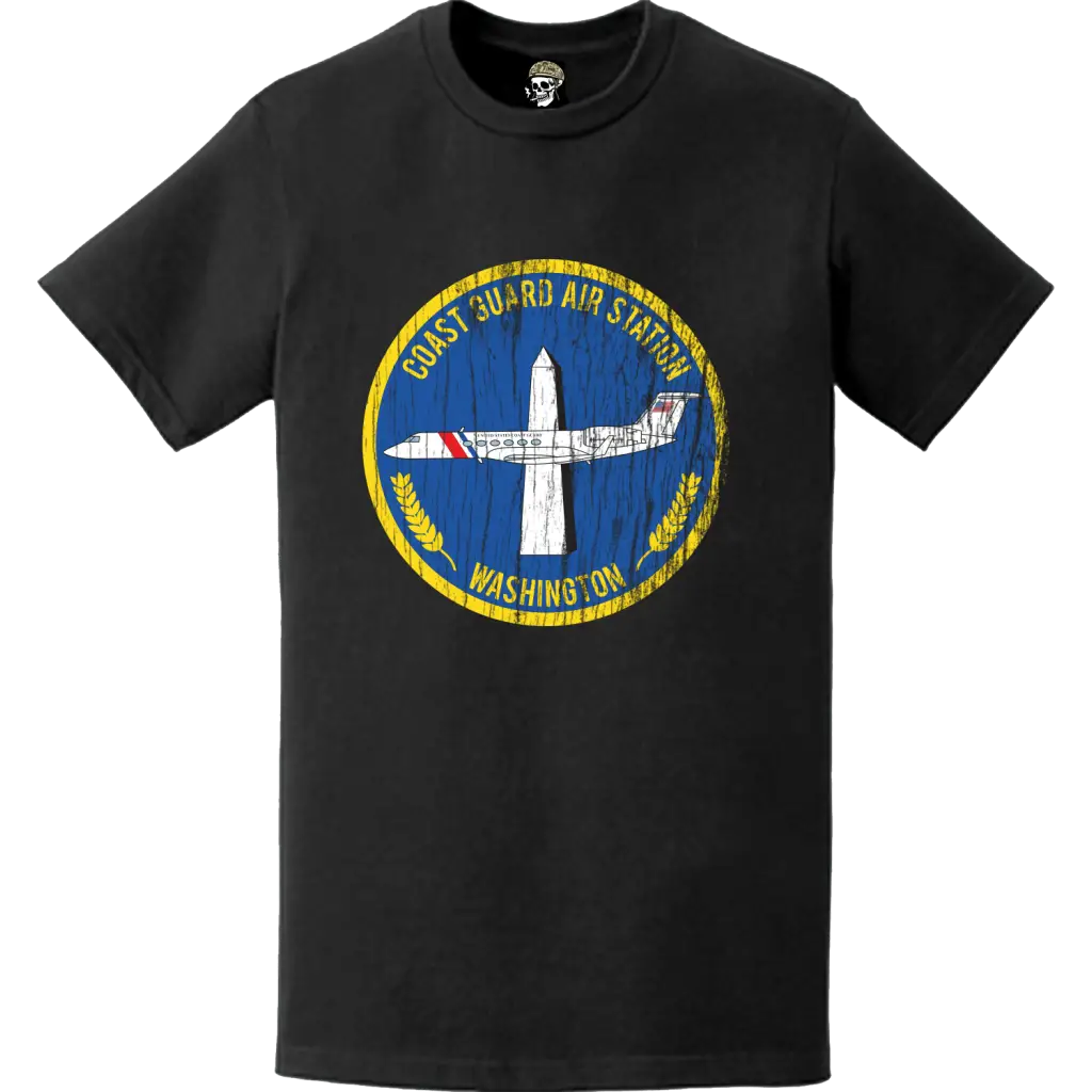 CGAS Washington Distressed Logo Emblem T-Shirt Tactically Acquired   