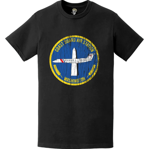 CGAS Washington Distressed Logo Emblem T-Shirt Tactically Acquired   