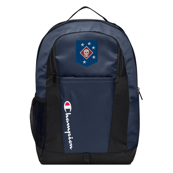 Marine Raiders Embroidered Champion® Backpack Tactically Acquired Athletic Navy  