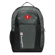 NMCB-1 Beep Embroidered Champion® Backpack Tactically Acquired Heather Oxford Grey  