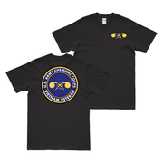 Double-Sided U.S. Army Chemical Corps Vietnam Veteran T-Shirt Tactically Acquired Black Small 