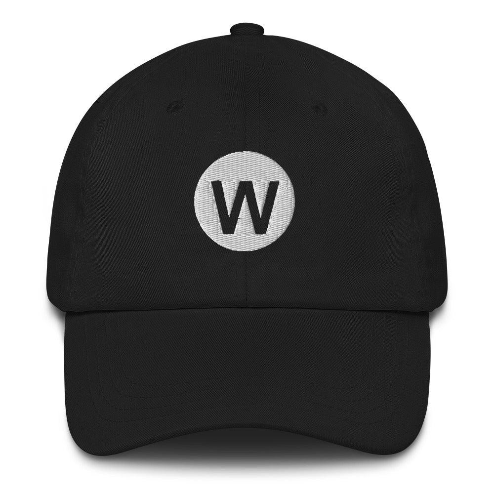 489th Bomb Group "W" Tail Code Logo Embroidered Hat Tactically Acquired Black  
