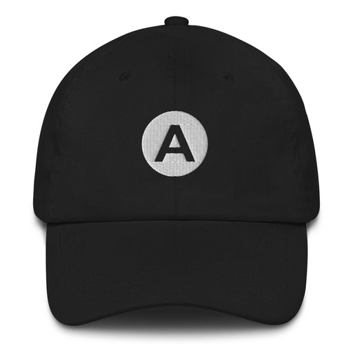 44th Bomb Group "A" Tail Code Logo Embroidered Hat Tactically Acquired Black  