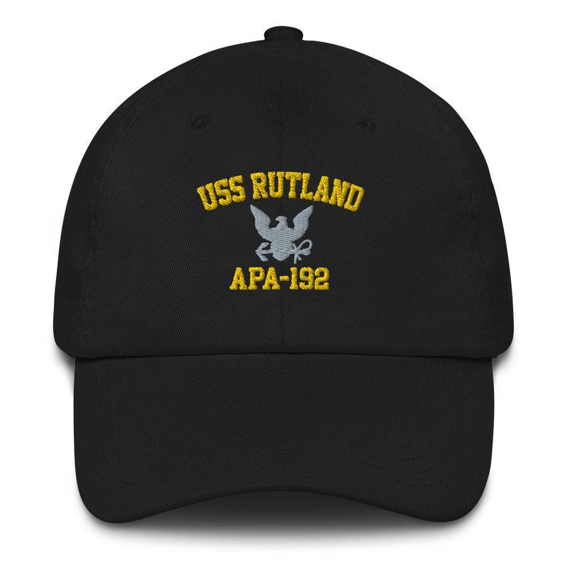 USS Rutland (APA-192) Embroidered Dad Hat