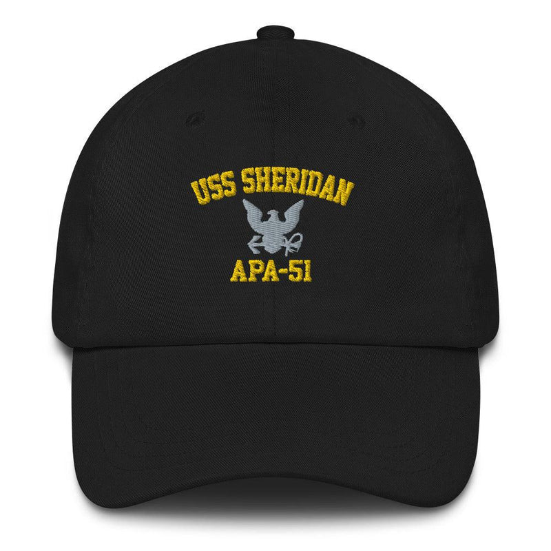 USS Sheridan (APA-51) Embroidered Dad Hat