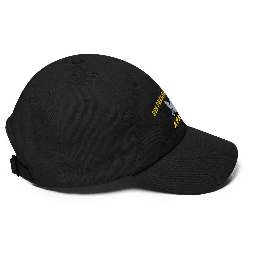 USS President Jackson (APA-18) Embroidered Dad Hat Tactically Acquired   